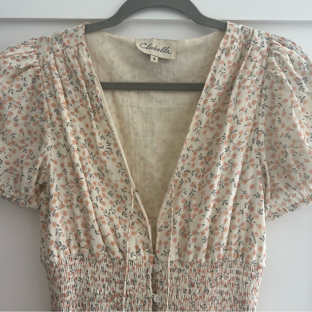 Cleobella Floral Midi Dress